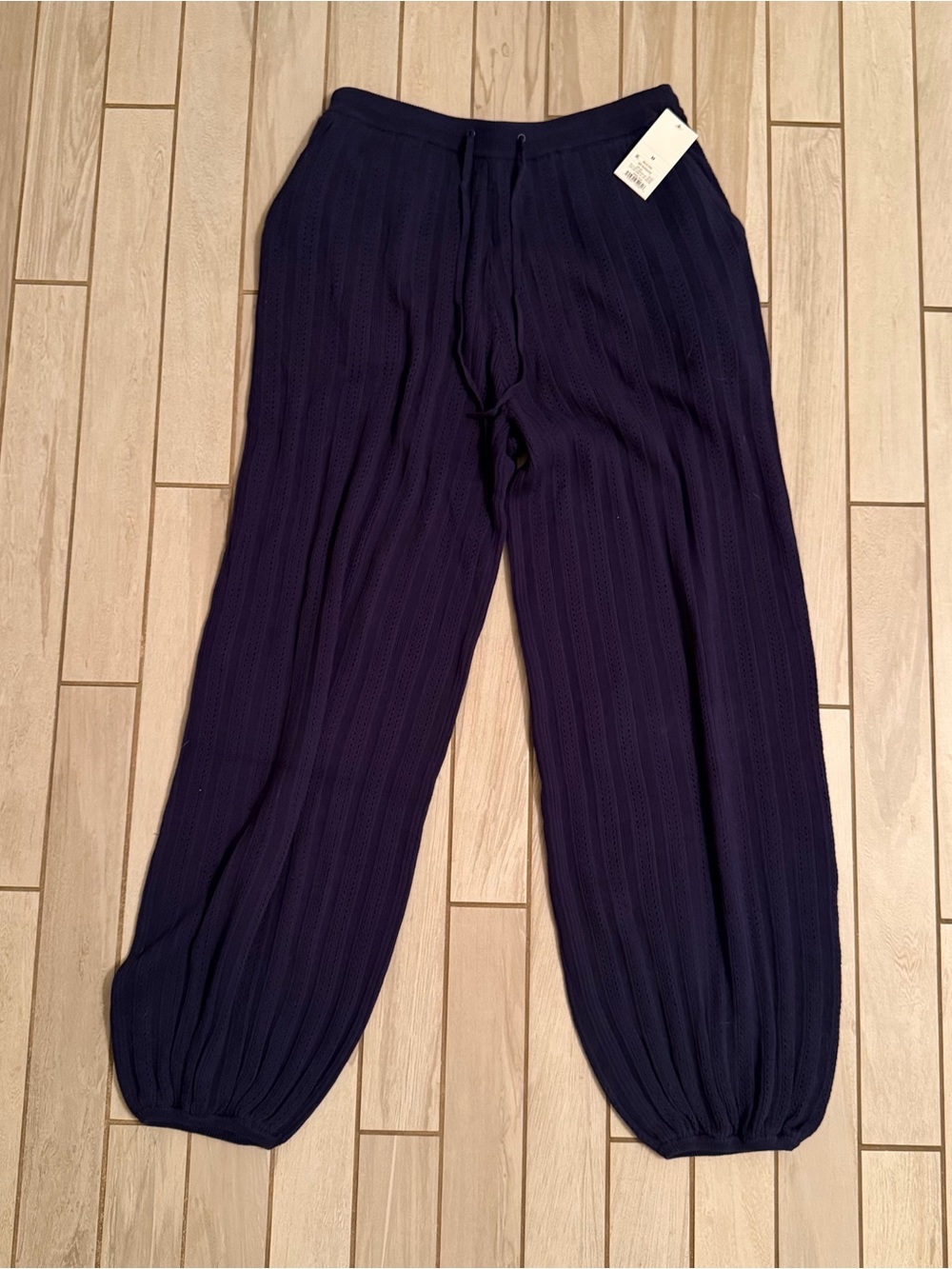 Parke x Target - Navy High-Rise Sweater Balloon Pants